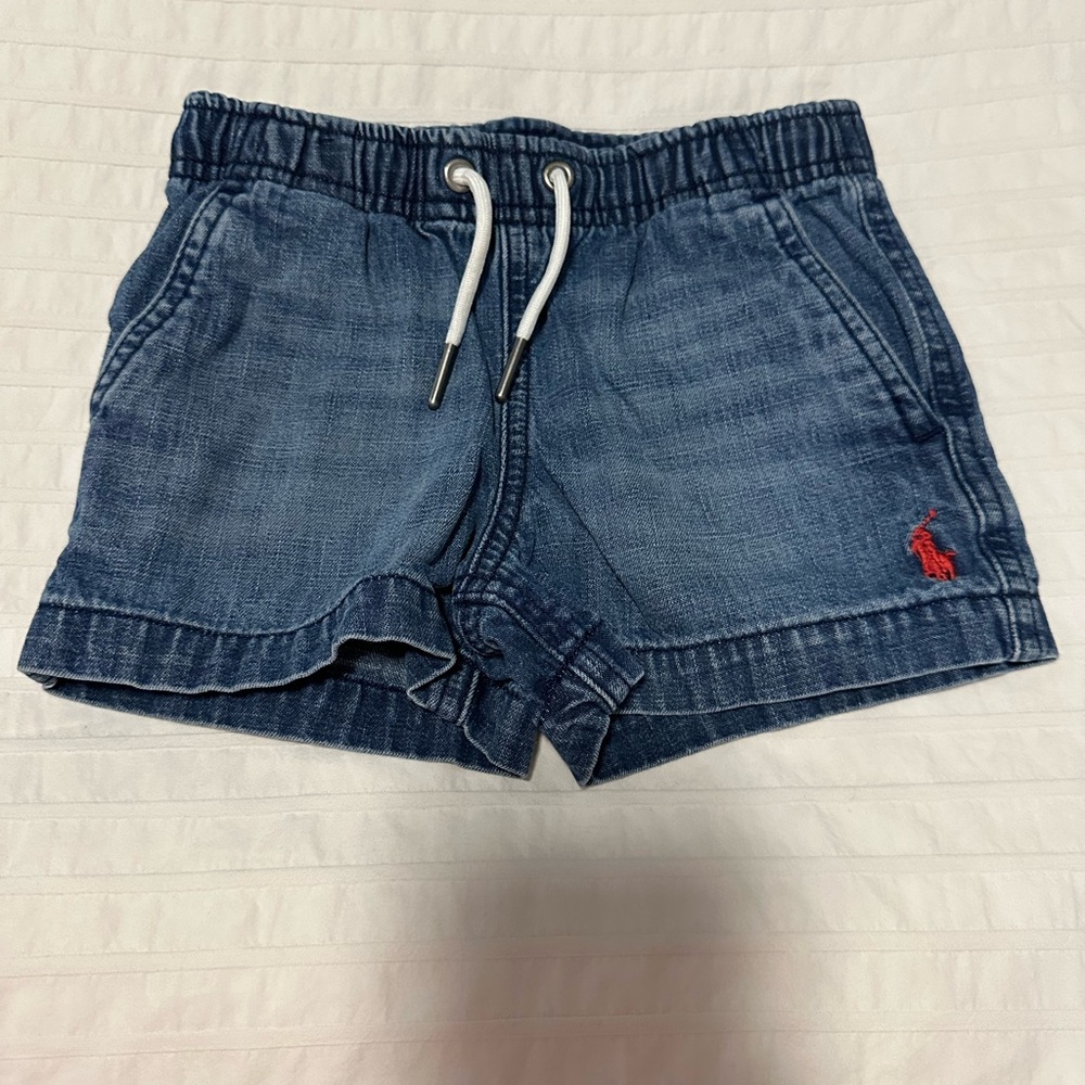 Boys 2T Polo Jean shorts